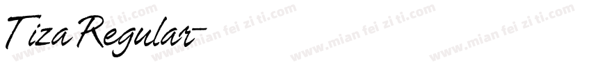 Tiza Regular字体转换